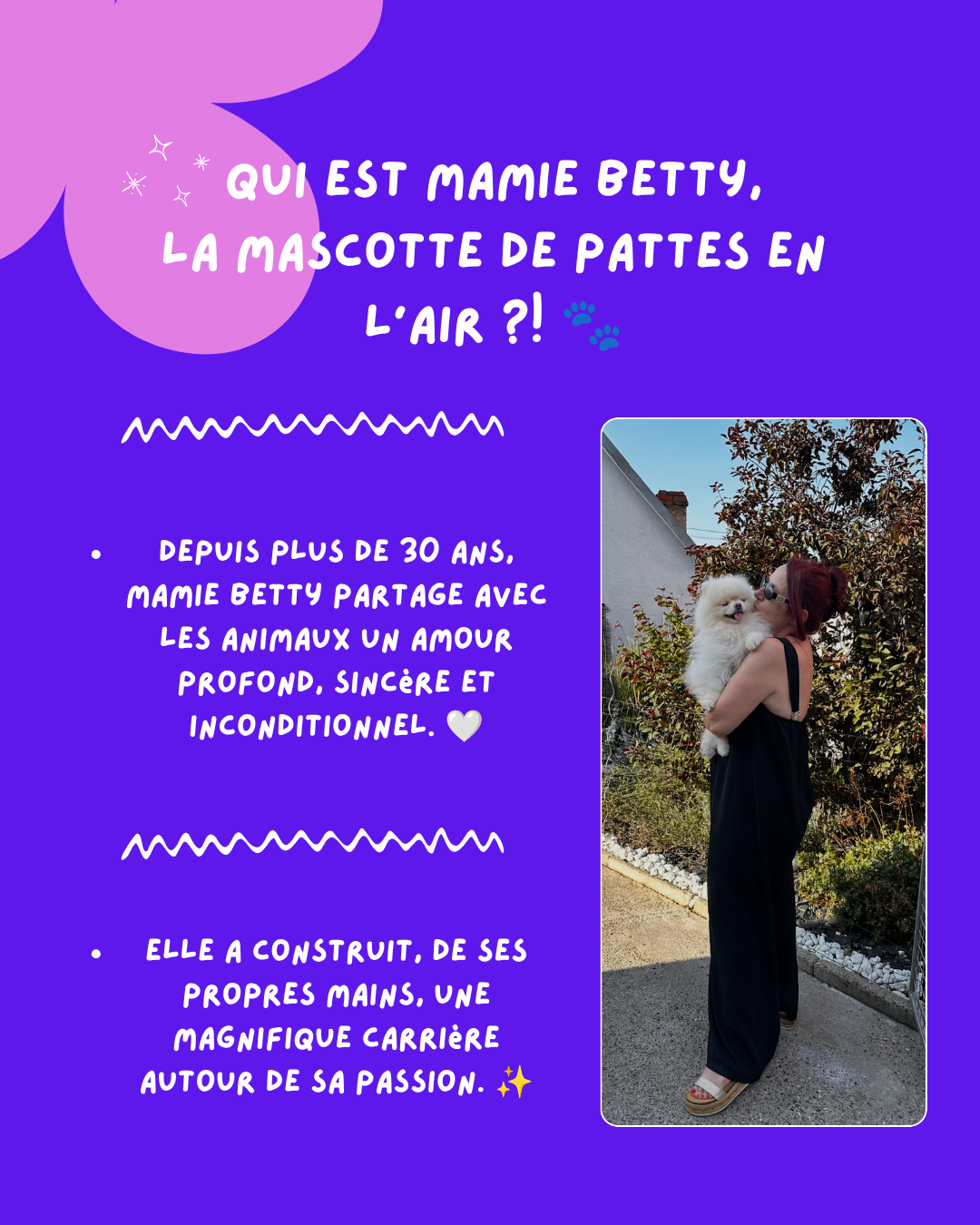 Mamie Betty et ses animaux